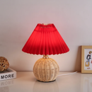 Nordic Compact Pleated Table Lamp