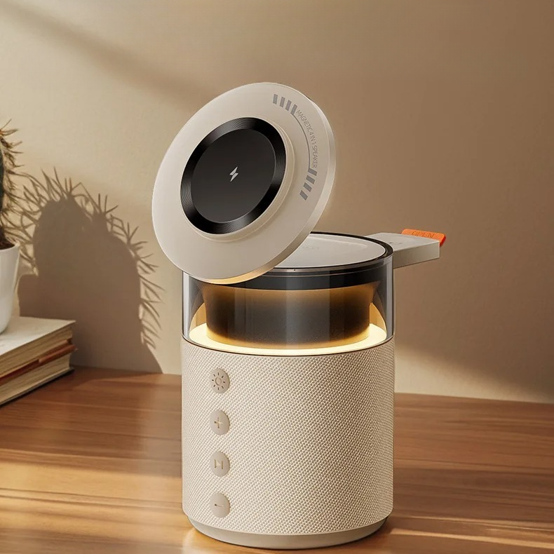 5-in-1 Magnetic Charging Station - Speaker & Night Light