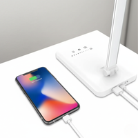 Dimmable LED Desk Lamp with USB Charging Port