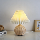 Nordic Compact Pleated Table Lamp