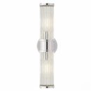 Modern LED Wall Sconce with Crystal Design