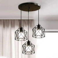 Black Pendant Light - Modern Kitchen Pendant Lighting for Dining Island 6
