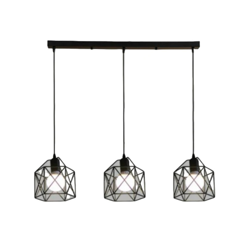 Black Pendant Light - Modern Kitchen Pendant Lighting for Dining Island 8