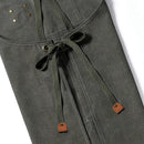 Canvas Kitchen Apron - Comfortable Cross-Back Design & Durable Pockets 2