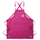 Canvas Kitchen Apron - Comfortable Cross-Back Design & Durable Pockets 9