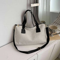 Corduroy Duffle Bag - Spacious & Durable Travel Companion for Weekends 3