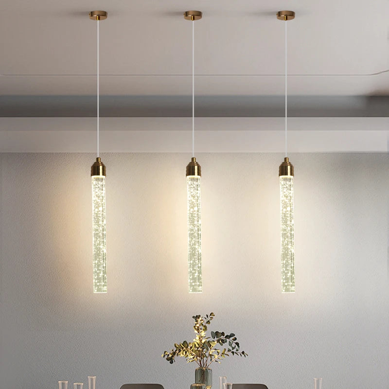 Modern Crystal Pendant Light