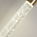 Crystal Pendant Light - Adjustable Brightness for Kitchen & Modern Spaces 4