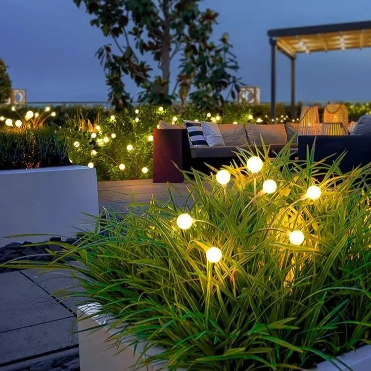 Three-Headed Solar Garden Lamp