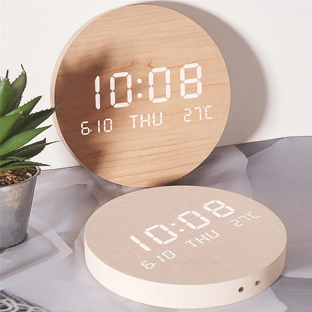 LED Digital Wall Clock