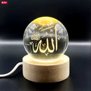 LED Galaxy Crystal Ball Night Light – 3D Star Projector Table Lamp for Home Decor and Bedroom Ambiance 7