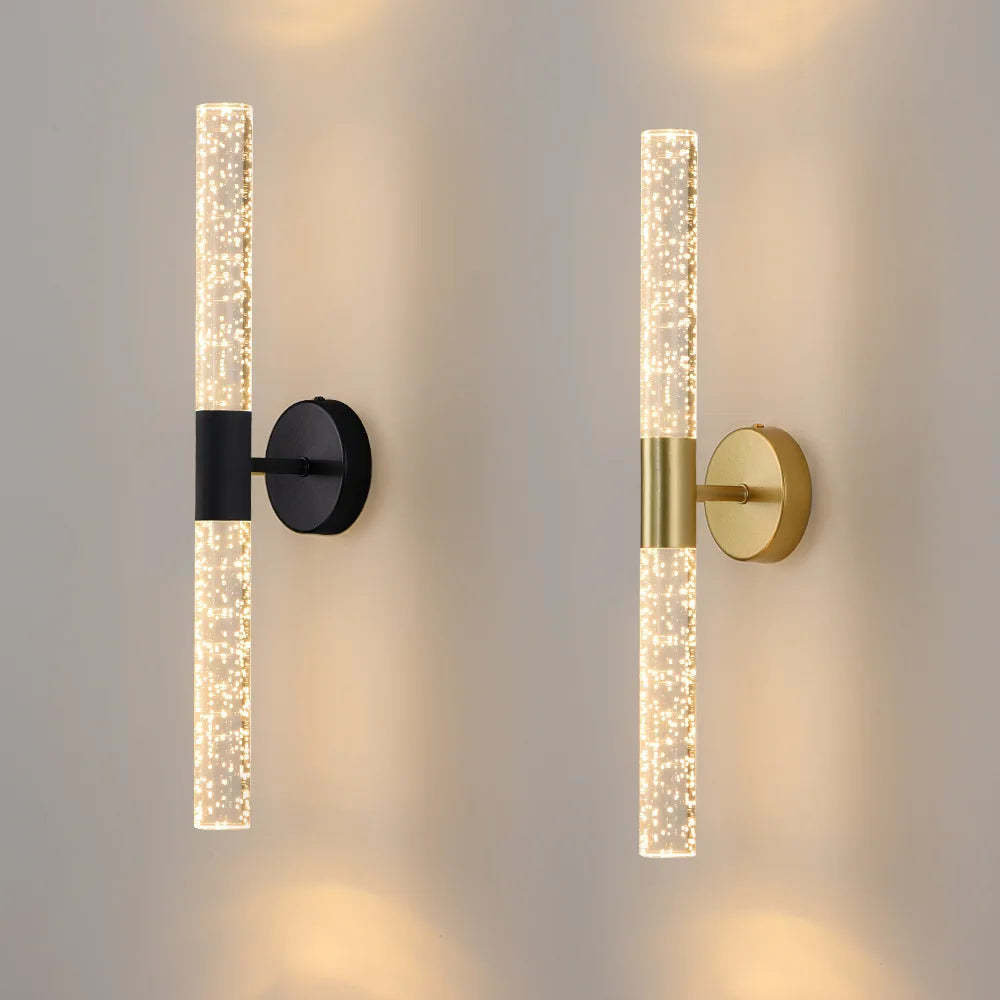 Elegant Crystal LED Wall Sconce