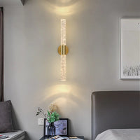 LED Wall Sconce - Elegant Crystal Design for Modern Home Lighting 3