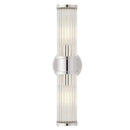 Modern LED Wall Sconce with Crystal Design, Dimmable Wall Lamp for Bedroom and Living Room, Glass and Iron Construction 5