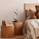 Modern Minimalist Spiral LED Table Lamp with Dimmable Function and Adjustable Arm for Bedroom and Living Room Use 3