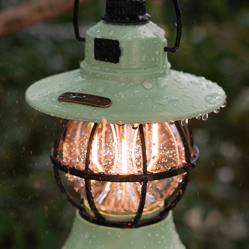 Retro Rechargeable Camping Lantern