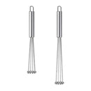 Stainless Steel Whisk Set – Durable Small and Large Whisks for Efficient Cooking and Baking – Easy to Clean 4