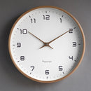Wooden Wall Clock - Modern Minimalist Design for Stylish Home Decor 1