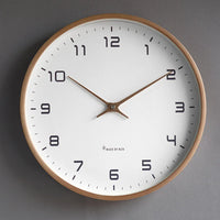 Wooden Wall Clock - Modern Minimalist Design for Stylish Home Decor 1