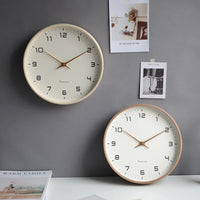 Wooden Wall Clock - Modern Minimalist Design for Stylish Home Decor 2