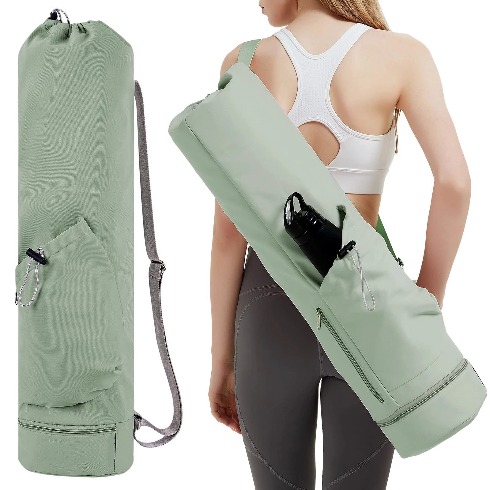 Yoga Mat Bag With Multifunctional Storage