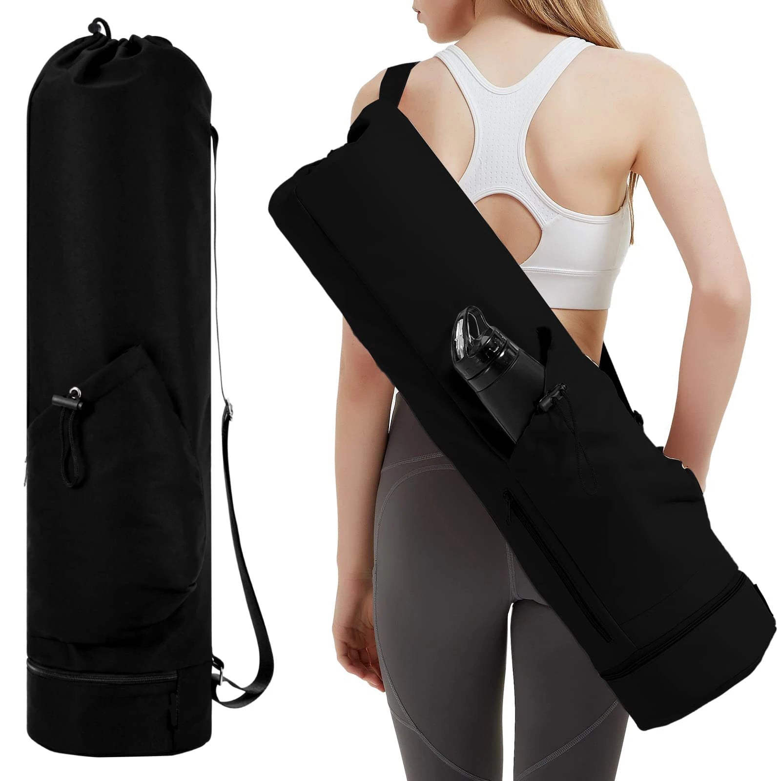 Yoga Mat Bag With Multifunctional Storage