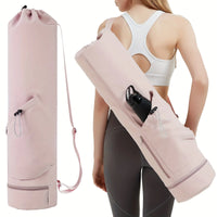 Yoga Mat Bag - Multifunctional Storage with Water Bottle Pocket 7